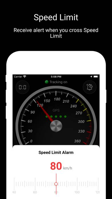 Smart GPS Speedometer App screenshot #3