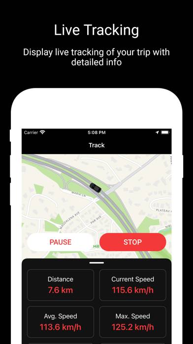 Smart GPS Speedometer App-Screenshot #4
