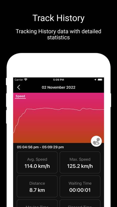 Smart GPS Speedometer App screenshot #5