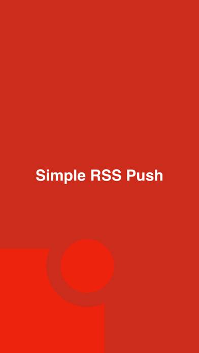 Simple RSS Push plus Скриншот приложения #6