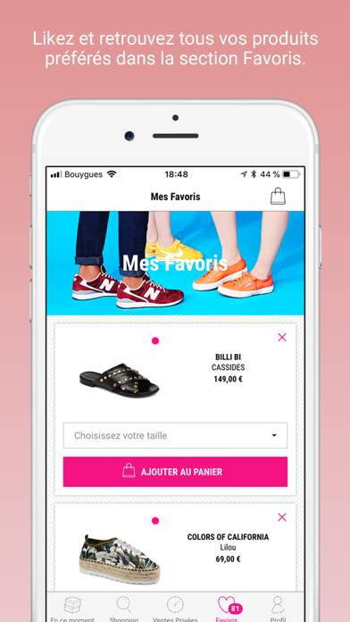 Sarenza – Mode & chaussures Capture d'écran de l'application #3