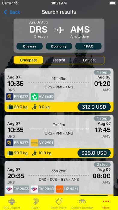 Dresden Airport (DRS) Info App-Screenshot #5