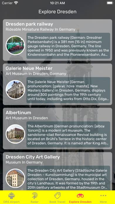 Dresden Airport (DRS) Info App screenshot #6
