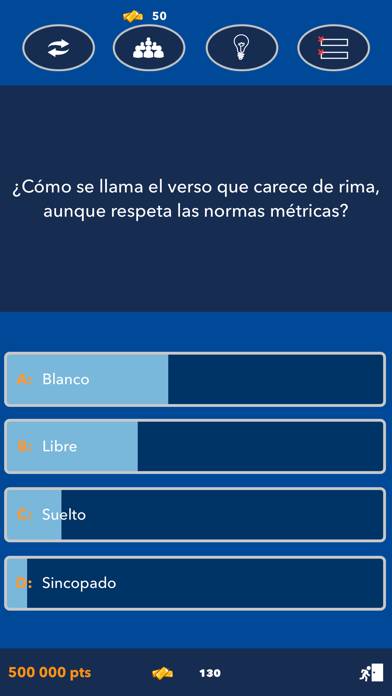 Quiz Cultura General Español Captura de pantalla de la aplicación #6