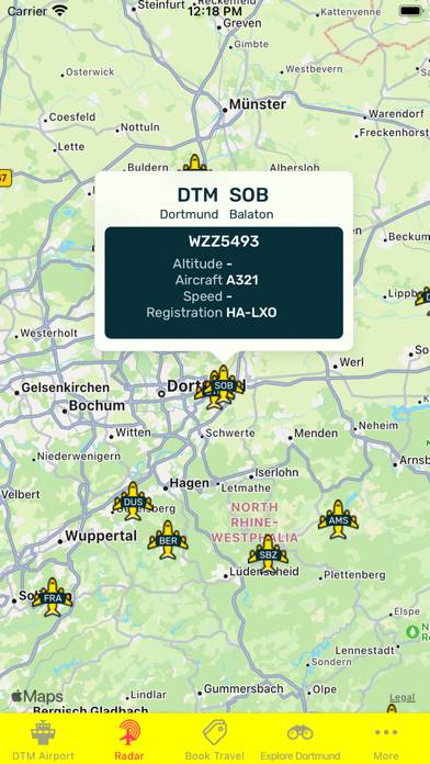 Dortmund Airport (DTM) plus Radar App screenshot #4