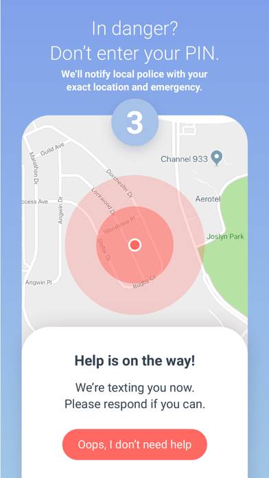 Noonlight: Feel Protected 24/7 App screenshot