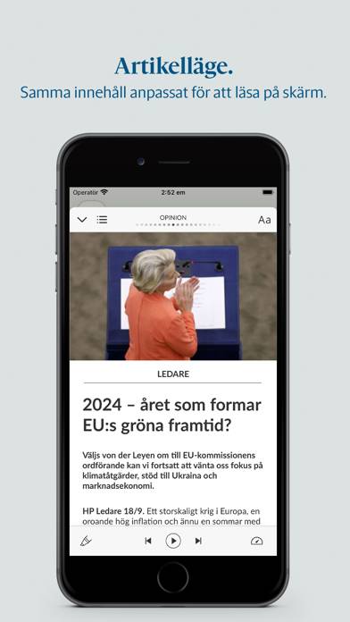 Hallandsposten e-tidning App screenshot #4