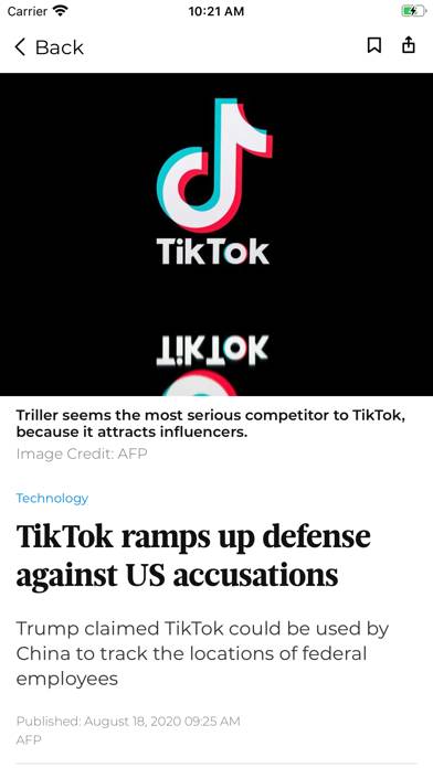 Gulf News App skärmdump