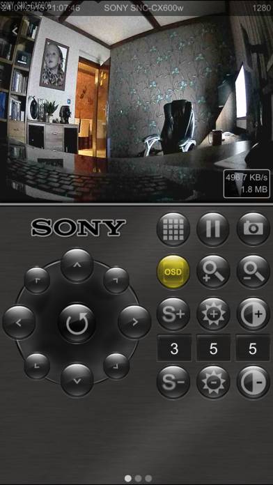 Sony FC Schermata dell'app #1