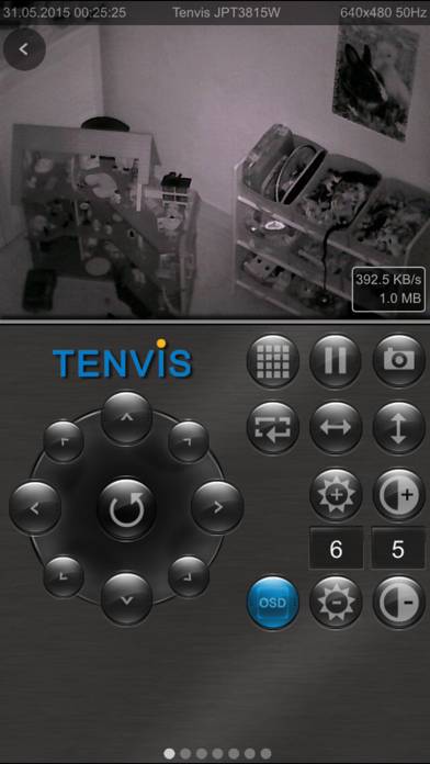 Tenvis FC App skärmdump #1