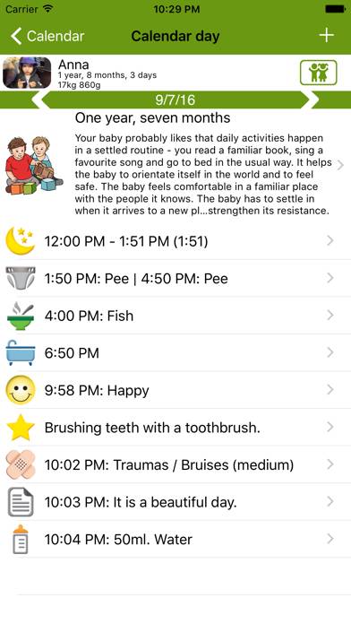 WomanLog Baby Pro Calendar App screenshot #2