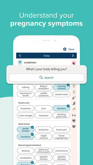 Ovia Pregnancy & Baby Tracker App screenshot