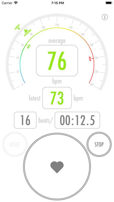 Heart Rate Counter Uygulama ekran görüntüsü #1