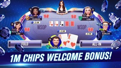 WSOP Poker: Texas Holdem Game App skärmdump #1