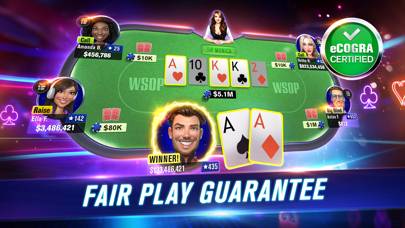 WSOP Poker: Texas Holdem Game Capture d'écran de l'application #3