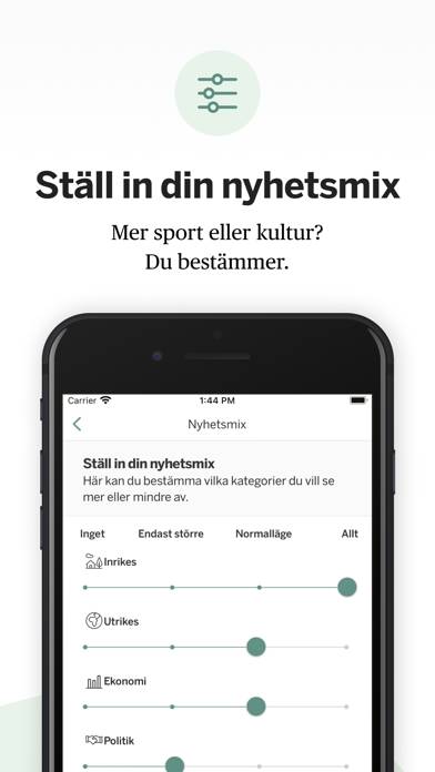 Omni | Nyheter App skärmdump