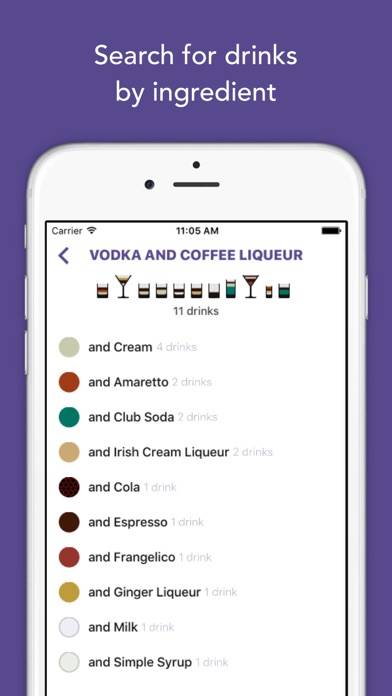 Lush Cocktails Schermata dell'app #2