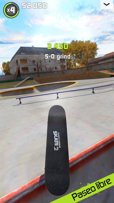 Touchgrind Skate 2 App skärmdump #3