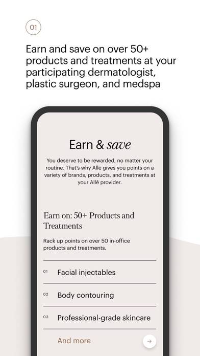 Allē App screenshot