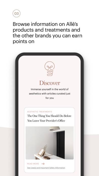 Allē App screenshot