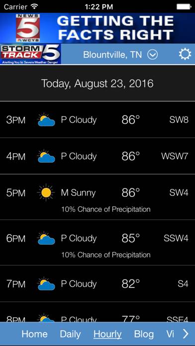 StormTrack 5 App screenshot