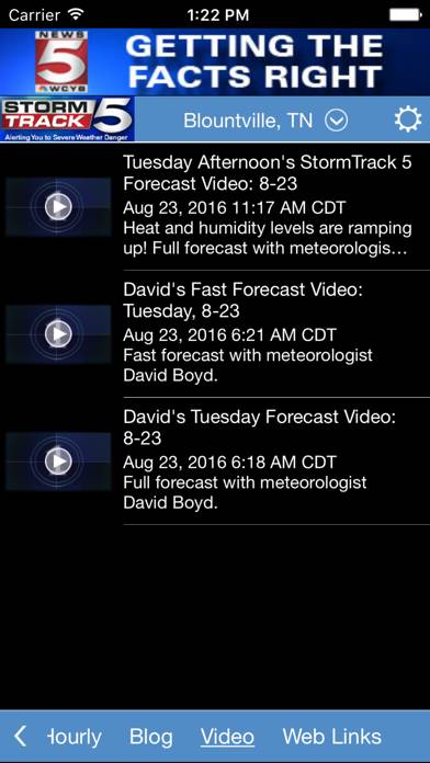 StormTrack 5 App screenshot