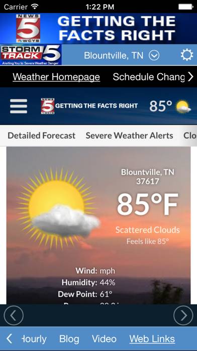 StormTrack 5 App screenshot