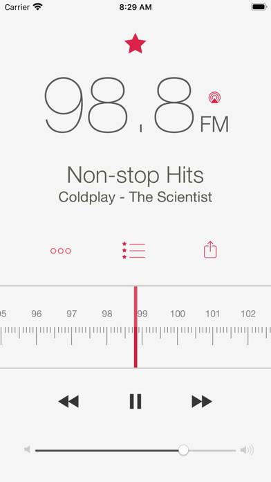 RadioApp Captura de pantalla de la aplicación #2