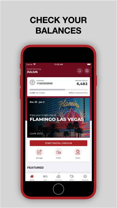 Caesars Rewards Resort Offers screenshot