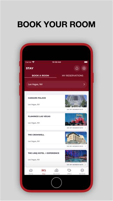 Caesars Rewards Resort Offers App screenshot #4