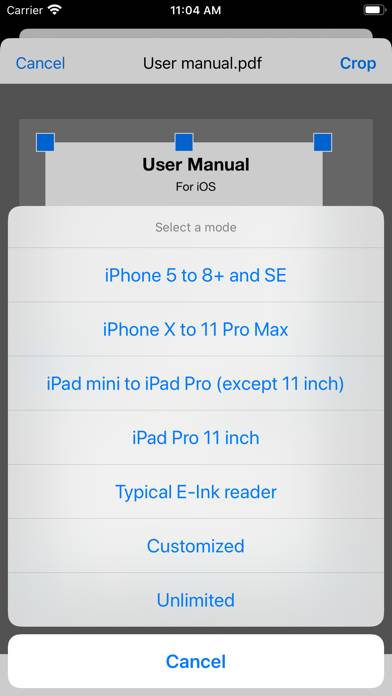 PDF Cropper App screenshot #2