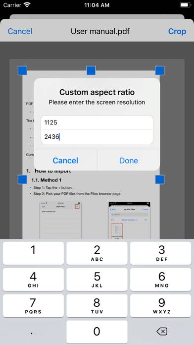 PDF Cropper App-Screenshot #4