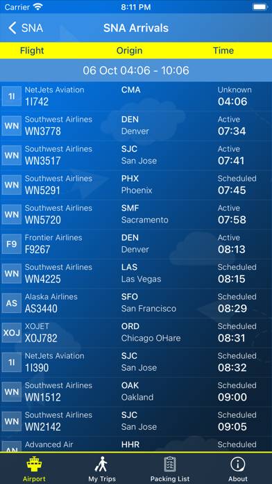 John Wayne Airport SNA plus Radar App-Screenshot #2