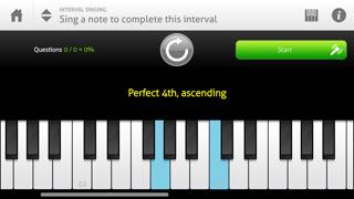 Auralia Interval Singing Captura de pantalla de la aplicación #2