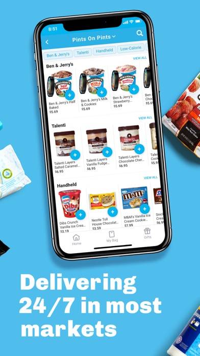 GoPuff: Drink & Food Delivery App screenshot #3