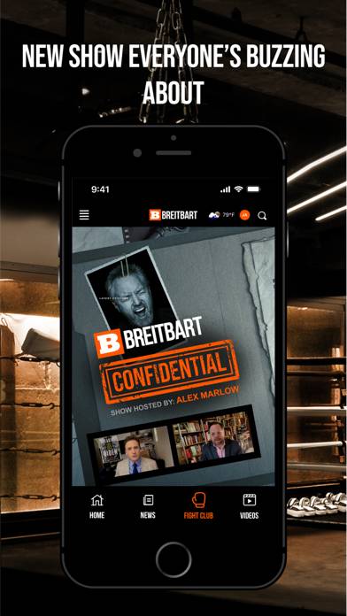 Breitbart App screenshot