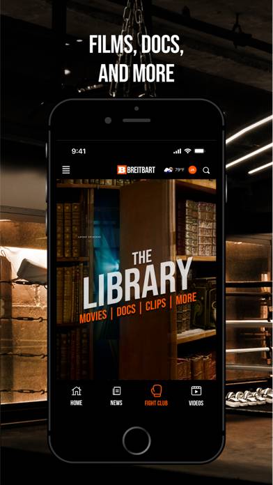 Breitbart App screenshot