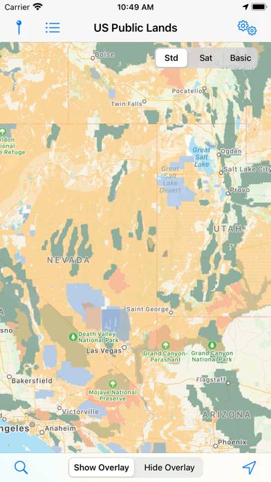 US Public Lands Capture d'écran de l'application #2