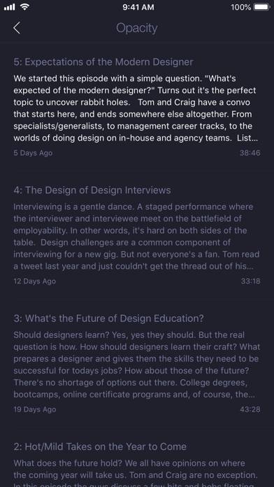 Network App screenshot