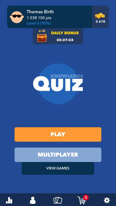 General Knowledge Quiz ! App screenshot #1