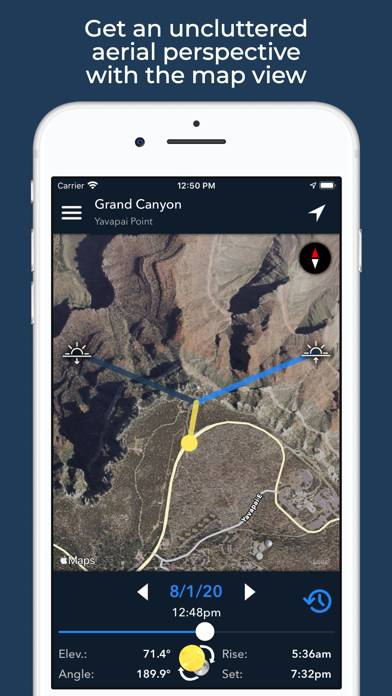 Lumos: Sun and Moon Tracker Captura de pantalla de la aplicación #3
