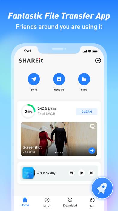 SHAREit: Transfer, Share Files Скриншот приложения #1