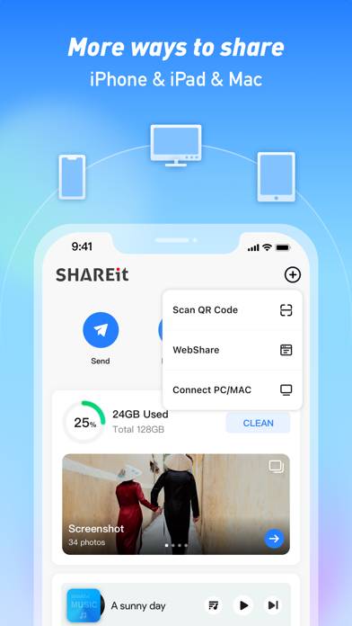 SHAREit: Transfer, Share Files Скриншот приложения #5