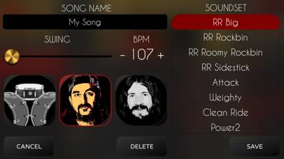 Rock Drum Machine Скриншот приложения #6