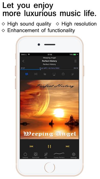 KaiserTone Audio Player plusHiRes App screenshot #1