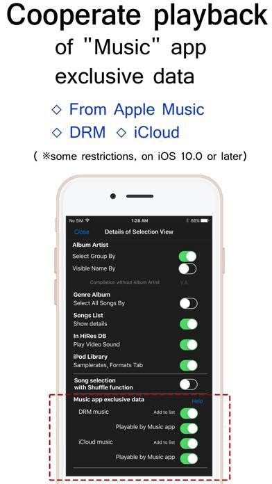 KaiserTone Audio Player plusHiRes App-Screenshot #6