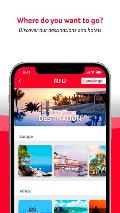 RIU Hotels & Resorts Captura de pantalla de la aplicación #1