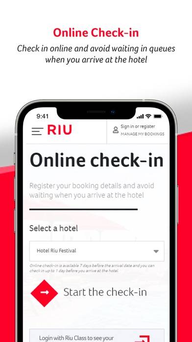 RIU Hotels & Resorts Captura de pantalla de la aplicación #3
