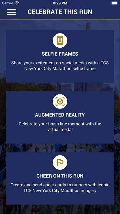 TCS New York City Marathon Captura de pantalla de la aplicación #5