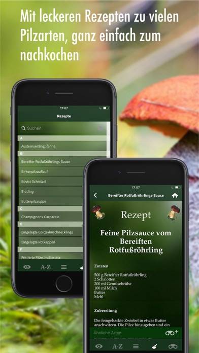 Pilzführer Deutschland, Pilze! App screenshot #6